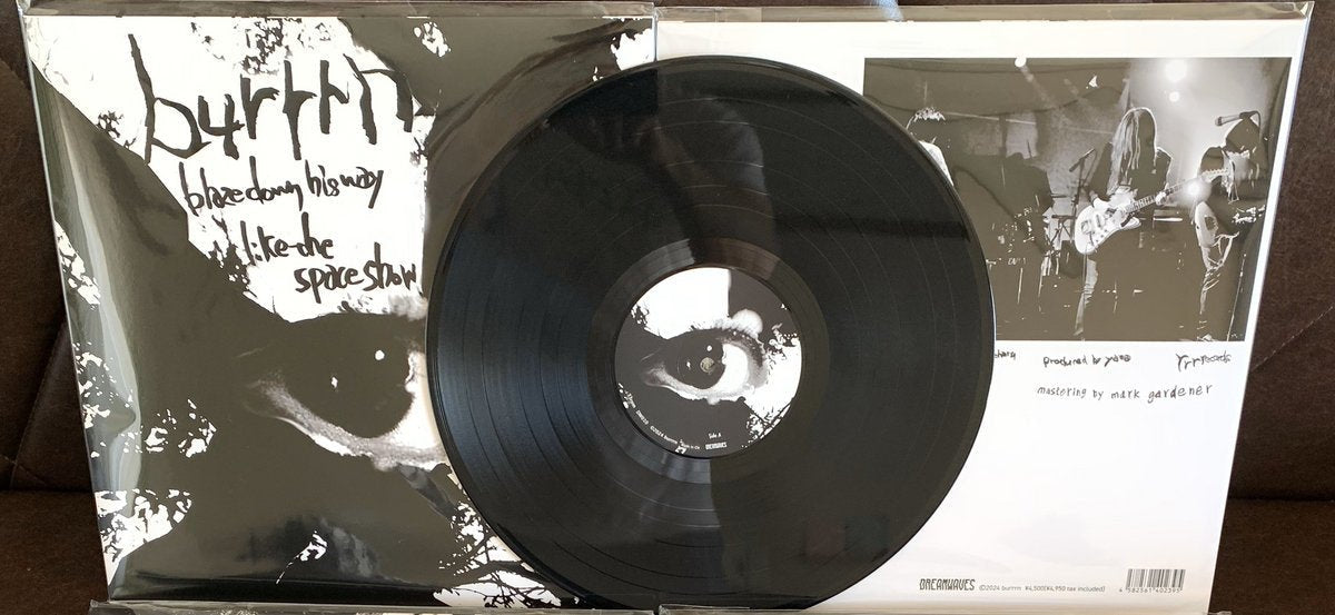 burrrn - blaze down his way like the space show