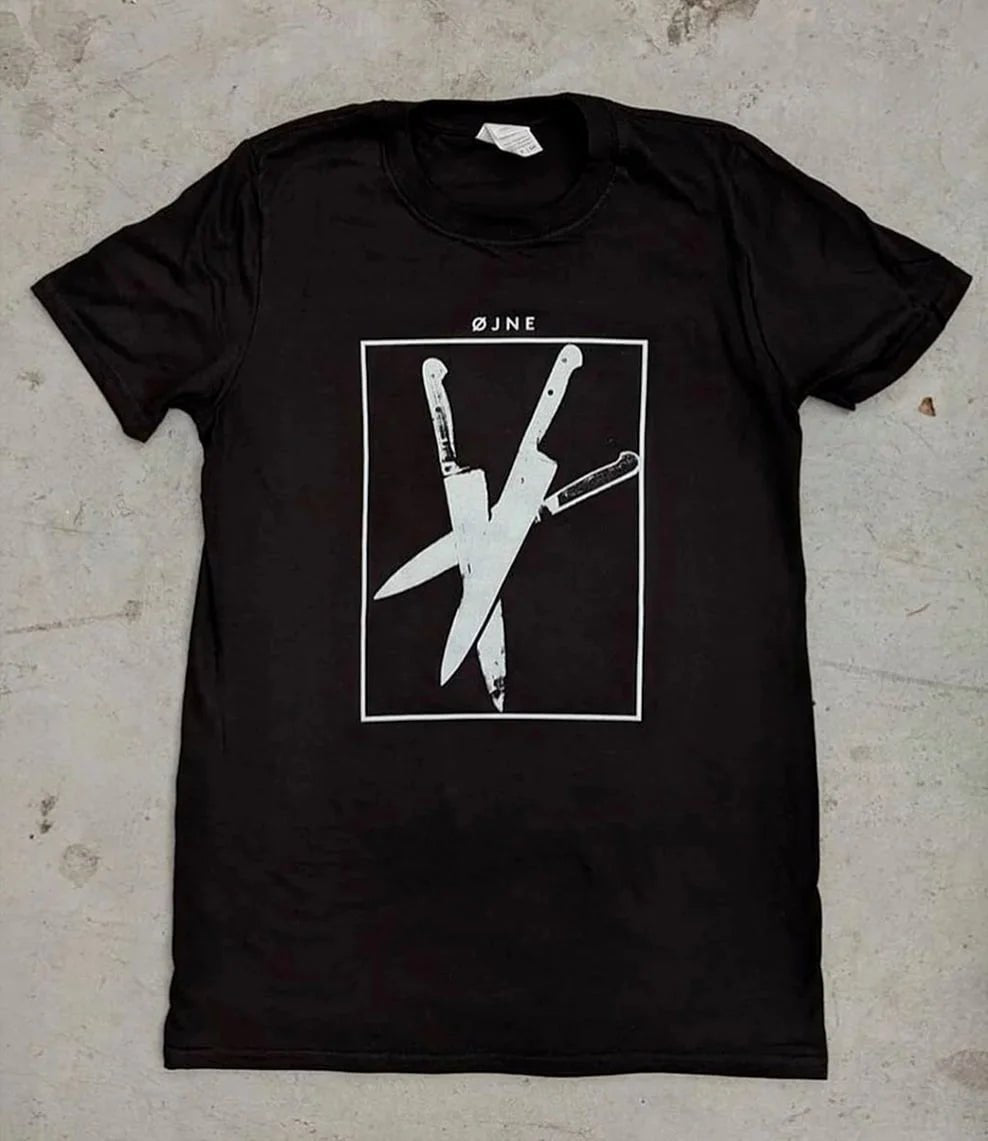 Øjne Knives Black T-Shirt