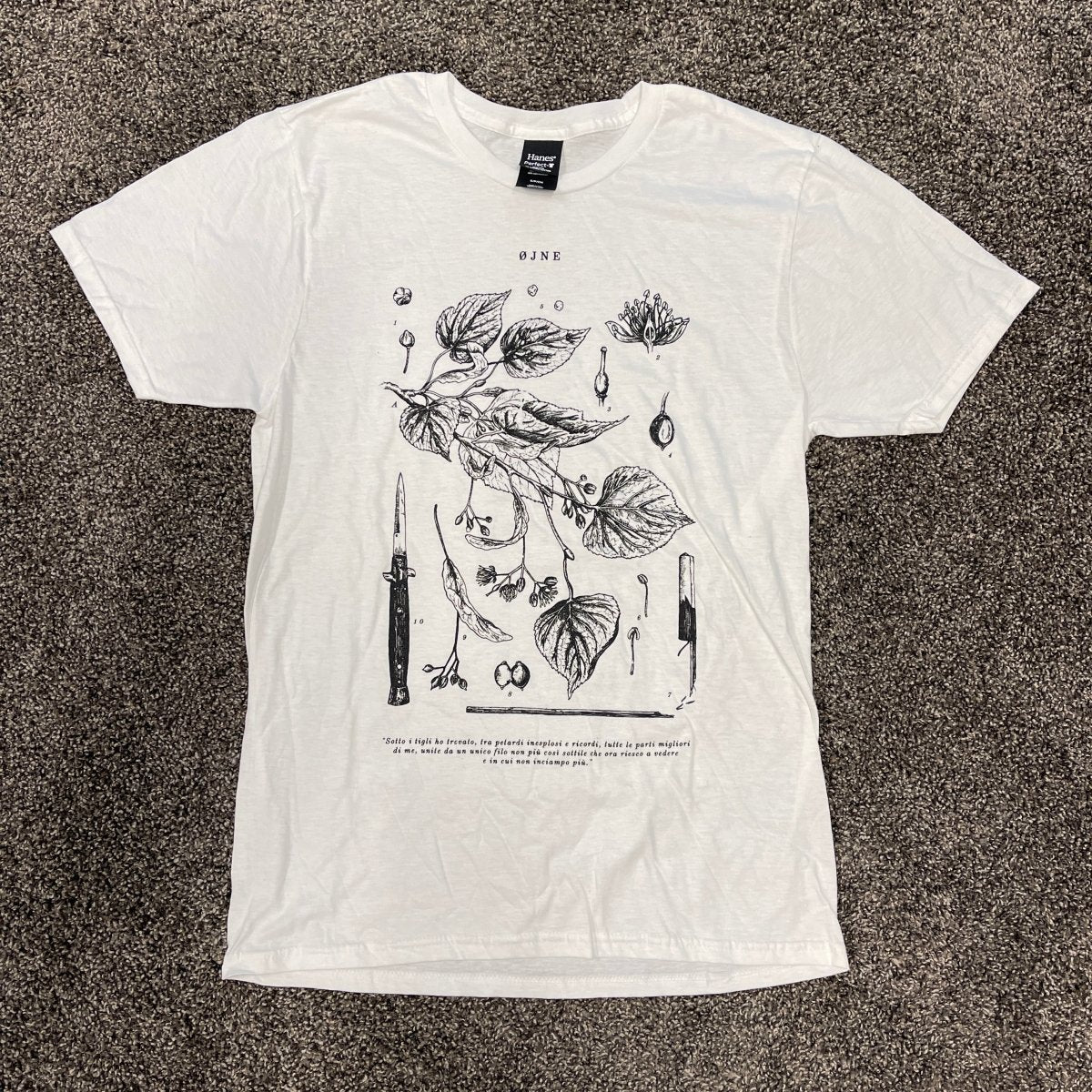 Øjne Sotto i Tigli White T-Shirt