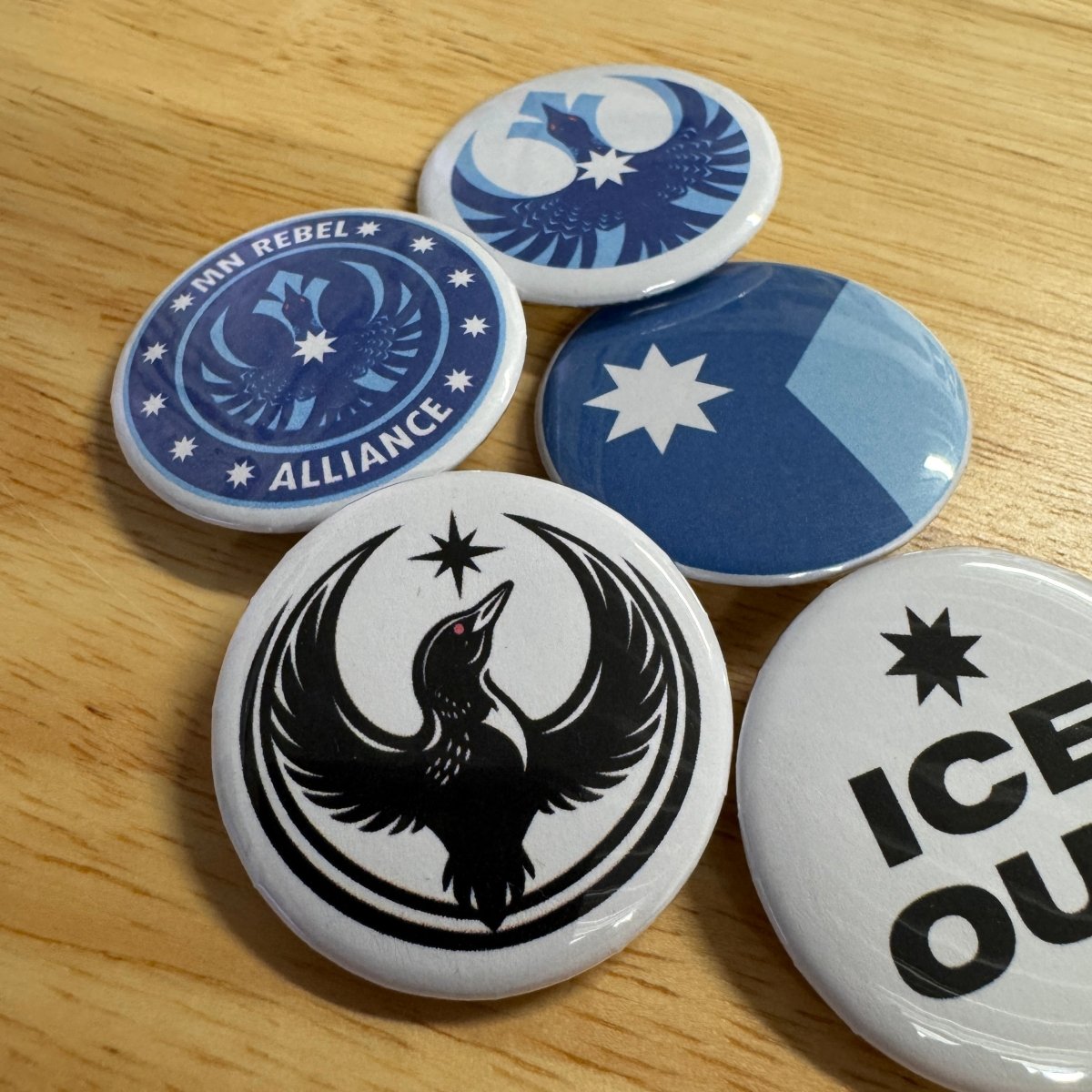 Minnesota Button 5-Pack - CHARITY FUNDRAISER