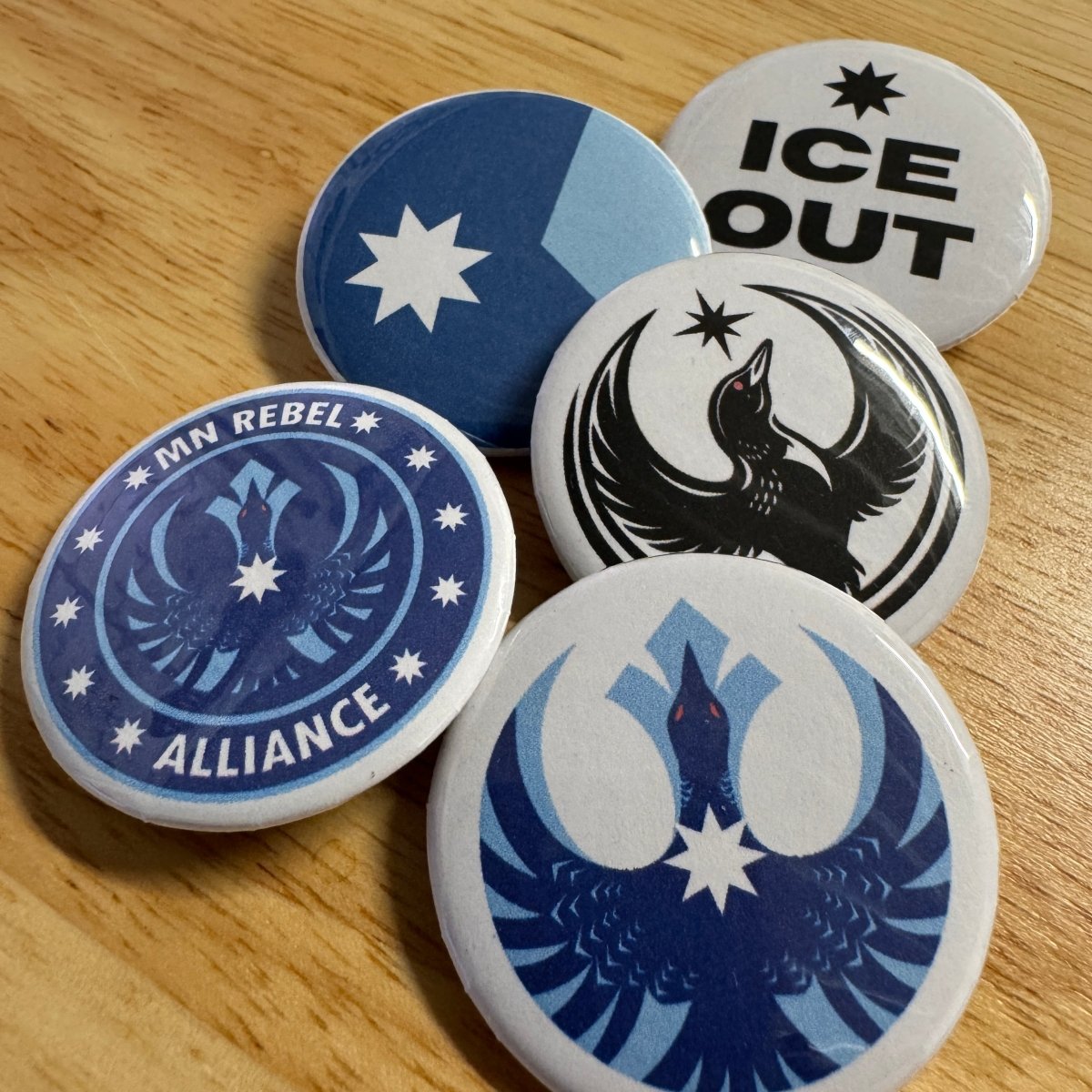 Minnesota Button 5-Pack - CHARITY FUNDRAISER