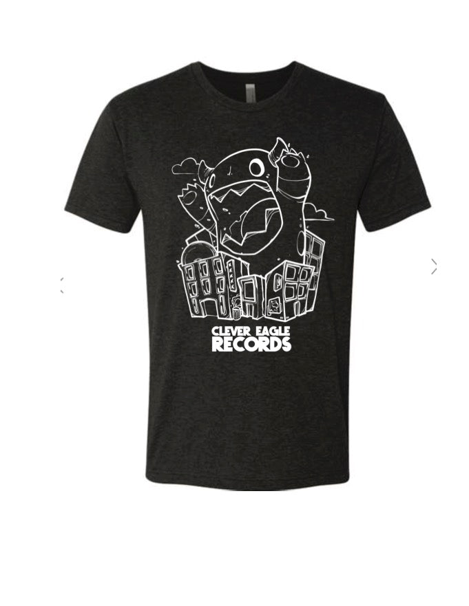 Clever Eagle Records Kaiju Logo Shirt