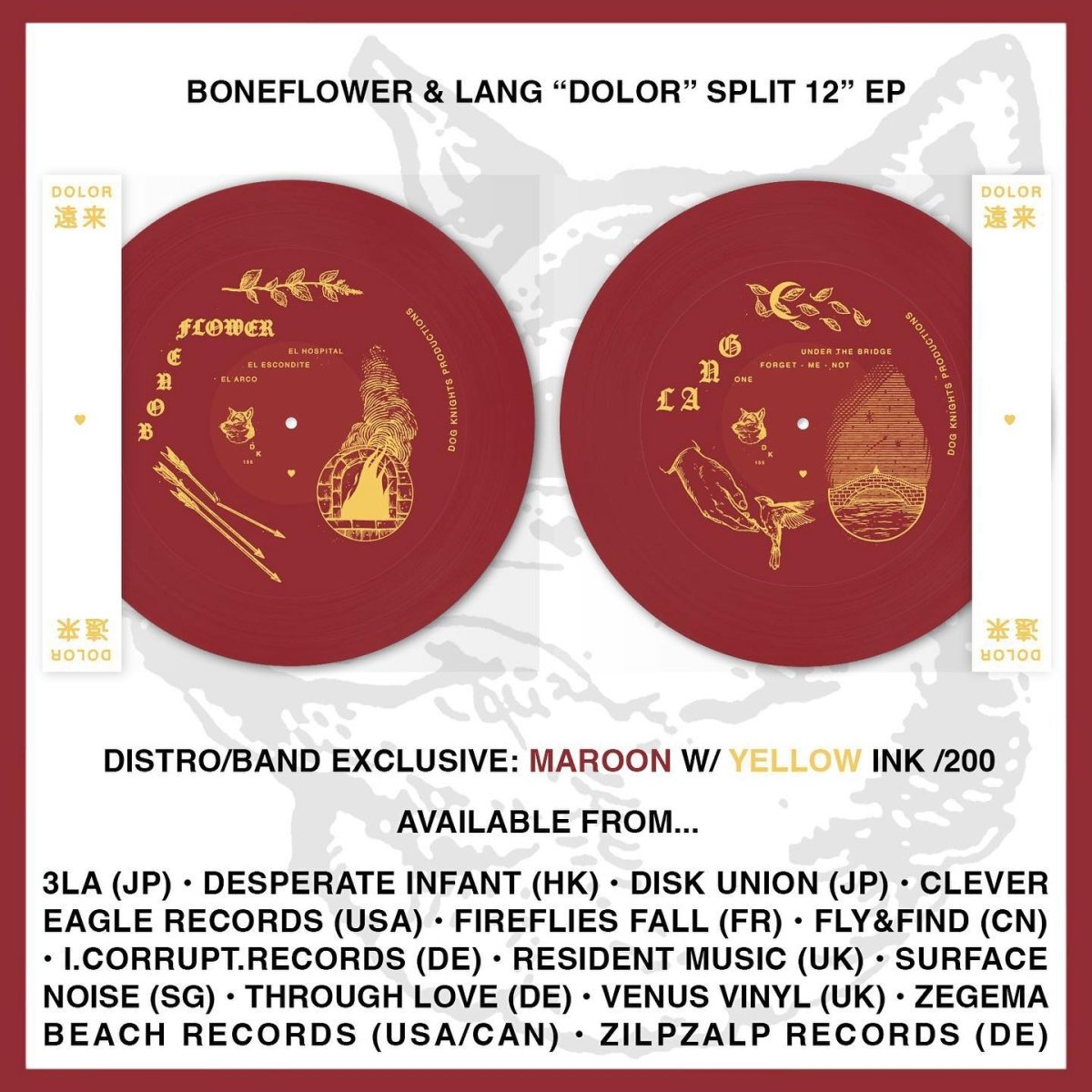 Boneflower & Lang - Dolor / 遠来