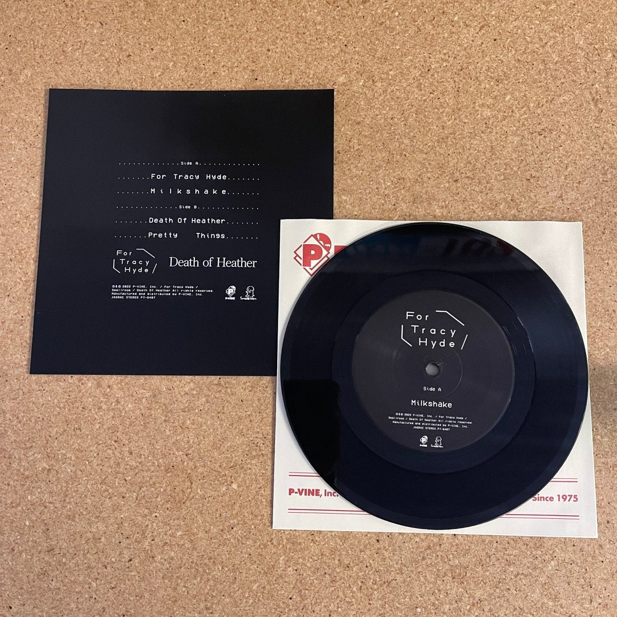 For Tracy Hyde / Death of Heather - Milk Shake / Pretty Things [7-inch Vinyl]