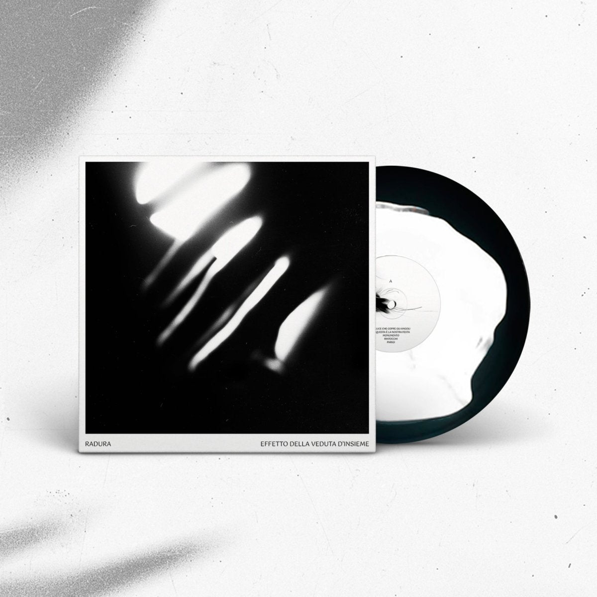 Radura Effetto della Veduta d'Insieme White in Black Vinyl Clever Eagle Records CER-005