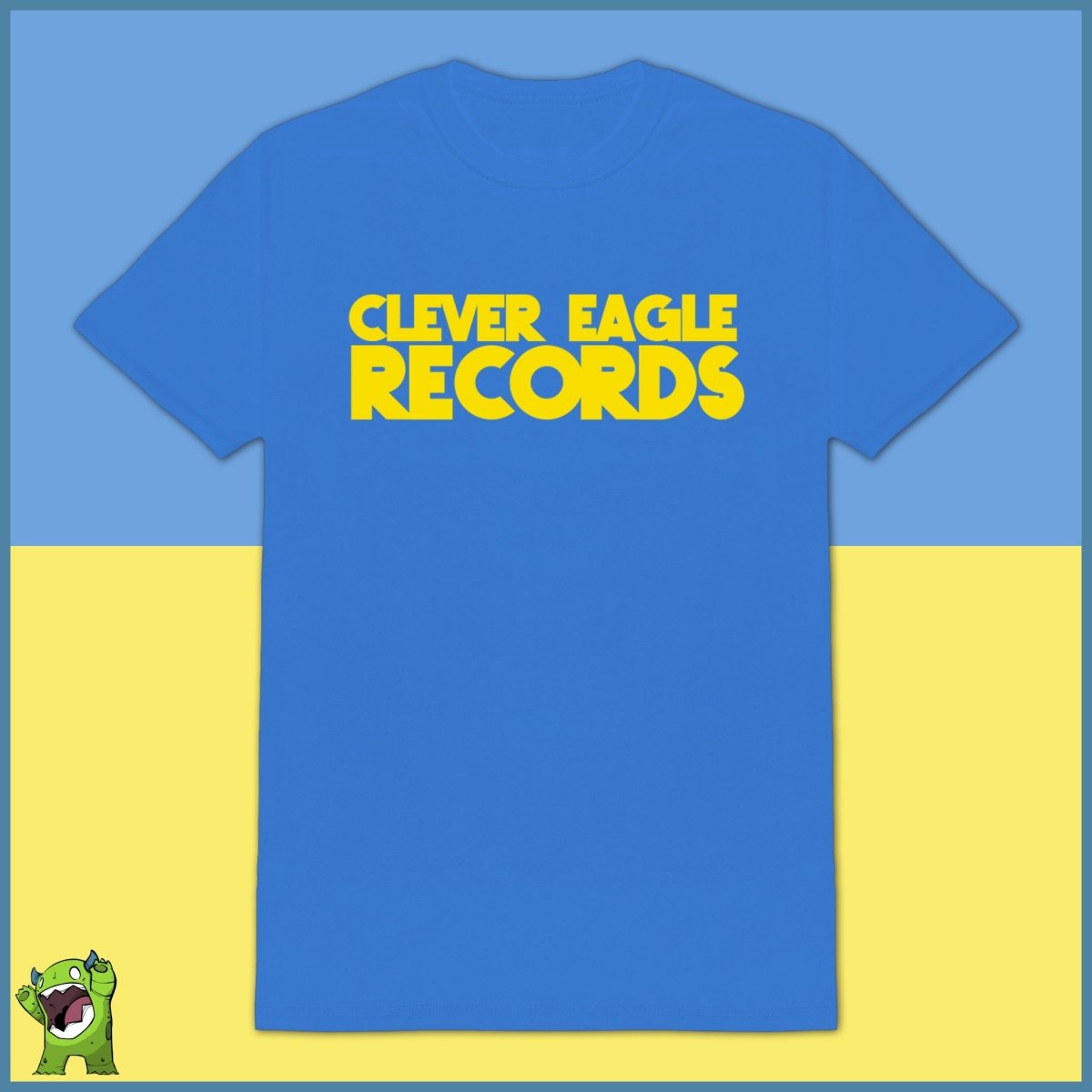 Clever Eagle Records Ukraine Benefit T-shirt